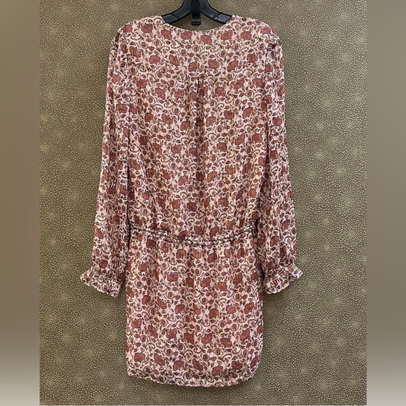 🔥🔥🔥NEW Ramy Brook Silk Vina Printed Ruched Mini Dress - Picture 6 of 15